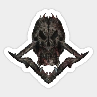 Devil Skull no.2 Sticker